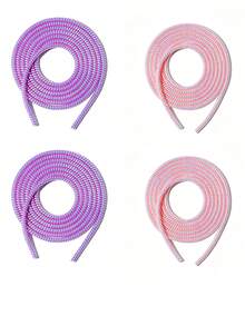 1pc/2pcs/3pcs/4pcs/5pcs Random Color Spiral Cable Protector, Charger Cable Protector Data Cable Protector Charging Cable Cover, Earphone Cable Protector Suitable For Phone Earphone USB Data Cable Charger Protector Sleeve, Cable Sleeve - Multicolor - View 9