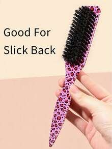1 pieza Peine/Cepillo para barba unisex, peine de peinado profesional sin fragancia, peine de color degradado & cepillo de limpieza de cabello, herramienta de aseo suave, apto para cabello grueso/fino, esencial de viaje, esencial de playa, esencial de vacaciones, esencial de baño, también un regalo para mujeres, regalo de dama de honor, regalo de boda, regalo para maestros - multicolor - Ver 4