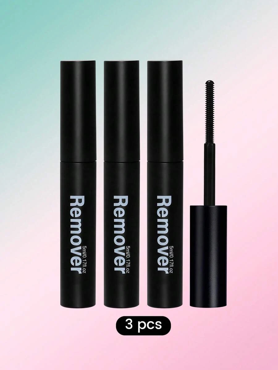 Black Lash Remover Gel With Precision Brush, Eyelash Extension Glue Remover Tool In Tube Packaging, Easy To Use For False Eyelashes - Multicolor - View 1