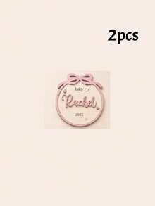 Customized Announcement Board - Wooden Purple Butterfly Birth Statistics Plaque, Hospital Customized Name Plate, Custom Design, Customizable, Personalized, Decoration - Style a - View 12