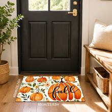 1pc Colorful Pumpkin Pattern Diatomaceous Earth Kitchen Drain Mat, Quick-Drying Absorbent Non-Slip Coffee Machine Mat And Dish Drying Mat, Suitable For Kitchen Countertop And Home Decor - Multicolor - View 9