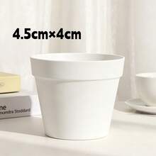1pc/3PCS (Red+White+Yellow) Artificial Evergreen Mini Potted Plant, Faux Ceramic Pot With Bow, Non-Fading, Easy Care, Suitable For Easter, St. Patrick's Day, New Year, Valentine's Day Home, Restaurant, Desktop, Window Sill, Bookshelf Decor - Artificial Potted Plant - View 8