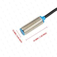 Universal Motorcycle Speedometer Sensor Cable, Digital Odometer Magnetic Replacement Kit (Includes 2 Magnets), For Instrument Repair - A - View 3