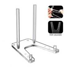 1/3/6pcs Display Stand Single Badge/Commemorative Coin Storage Rack Acrylic Commemorative Coin Tassel Transparent Perimeter Sign Holder Transparent Plastic Desktop Stand - View 8