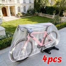 4PCS Multifunctional Bicycle Cover (Rain And Sun Protection) - Reinforced Stitching Technology, With Waterproof, UV Resistant, And Tear Resistant Properties. Provide Comprehensive Protection, Essential Protective Equipment For Cycling Enthusiasts - Multicolor - View 5