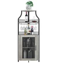 Kselythan Corner Shelves - Grey - View 9
