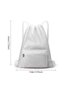 Custom Drawstring Backpack, Personalized Name Halloween Trick Or Treat Bag, Custom Halloween Gift - Multicolor - View 5