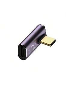 WOWSSYO 1个90度USB-C适配器，USB4.0 Type-C适配器，支持Thunderbolt 3，40Gbps数据传输，240W快充，8K@60Hz视频输出，兼容笔记本电脑、平板电脑和智能手机 - 彩色 - 查看 16