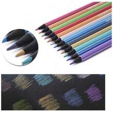 24pcs Professional Colored Pencils, Vibrant Colors, Easy To Apply And Break-Resistant, Suitable For Professional Art Creation, Painting, Coloring, Sketching And Various Colors Hand-Drawn Pencils (Random Style) - A - View 6