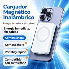 5000mAh Wireless Charging Pad For IPhone X/XS/XR/XS Max (Cableless, Wireless Charging) - 白色 - 查看 2