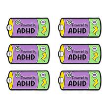ADHD 琺瑯胸針領口針徽章 女款背包胸針 衣飾禮物首飾時尚配件 - NR12415 - 查看 9