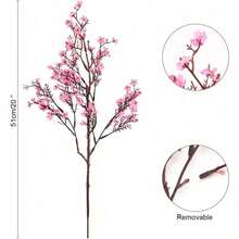 Pink Artificial Flowers Lavender Velvet Surface Imitation Lavender Flower Bouquet, Suitable For Weddings, Bridal Parties, DIY Floral Decoration At Home, Outdoor Gardens, DIY Floral Decoration For Parties, DIY Wreaths And Wedding Background Decoration - Baby Pink - View 6