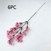 Pink Artificial Flowers Lavender Velvet Surface Imitation Lavender Flower Bouquet, Suitable For Weddings, Bridal Parties, DIY Floral Decoration At Home, Outdoor Gardens, DIY Floral Decoration For Parties, DIY Wreaths And Wedding Background Decoration - Baby Pink - View 7