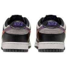 Nike Dunk Low Retro Premium Medium Grey/Orange Peel/Black Casual Sneakers Men's IQ0230-062 | Court-To-Street Style, Iconic Silhouette - 黑灰橙 - 查看 3