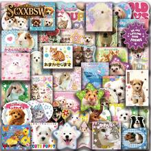 SCXXBSW 50pcs Cute Animal Japanese Stickers, Cool Anime Decorative Stickers, Classic Gift Decorations, Excellent Value Cute Cartoon Stickers, Waterproof And Durable, Phone Case Decorations, Can Be Applied To Laptops, Ideal Holiday Gift Choice - Multicolor - View 2