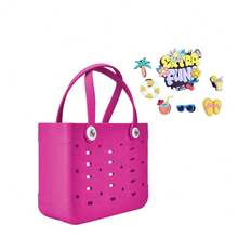 BamShoot XL/L/S Sizes Of EVA Women's Beach Bags/Handbags, Suitable For Both Men And Women, Perfect For The Beach, Pool, Shopping Malls, And Other Occasions. - 彩色 - 查看 67
