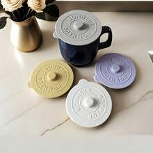 Silicone Cup Lid 9.5cm Elastic Sealing Dust Cover, Suitable For Water Cup/Coffee Cup/Wine Glass, - Multicolor - View 5