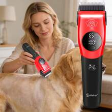 Hatteker 1pc Pet Hair Clipper For Large Dogs And Cats, USB Rechargeable Adjustable Speed Grooming Trimmer For Pet Shop - View 11
