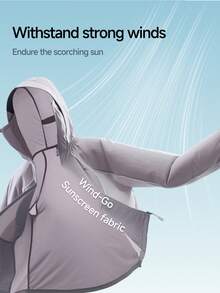 Beneunder Women's Quick-Dry Windproof Sun Protection Jacket (Regular Fit) WS840 - Mint Blue - View 2