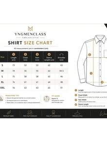 100% Cotton Linen, Breathable, Lightweight, Button-Down Collar, Men's Linen Shirt - Kuning - View 4