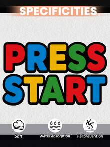 1pc Game-Themed Rug Is Perfect For Game Enthusiasts' Home Decor Living Room And Bedroom It Features Soft Skin-Friendly Plush Comes In Multiple Sizes Is Fluffy And Comfortable And Is Washable - Multicolor - View 6