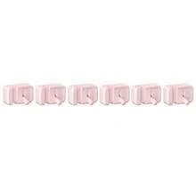 3pcs/6pcs Cable Organizer Clips, Desktop Cable Holder, Charging Cable Management, Phone Charging Cable Organizer, Mouse Keyboard Cable Holder, Office Desk Storage Accessories, Small Portable Computer Desk Organizer - Multicolor - View 13