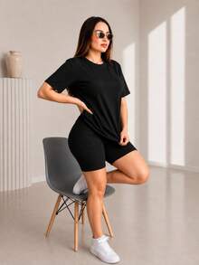 Women Two-Piece Outfits - Black - View 4