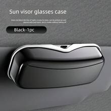 Portable Car Glasses Holder, Driving Glasses Storage Rack, Sun Visor Glasses Case (Multiple Colors Available), Car Accessories - Glasses Case - View 4