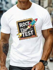 Men T-Shirts - 白色 - 查看 1