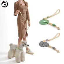 1pc Handmade Woven Pet Collar With Tech-Style Metal Buckle, Adjustable Neck Size, Dog Training P-Chain Collar, Suitable For Small, Medium And Large Dogs, Outdoor Running, Training, Walking, Leash - Multicolor - View 12