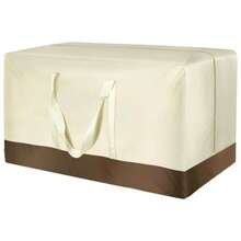 Patio Cushion Storage Bags - Beige - View 2