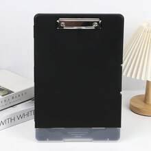Multifunctional Folder, A4 Size Plastic Clipboard With Storage Space, Nurse Clipboard Folder With Independent Pen Slot, Multifunctional Document Holder With Writing Pad, Large Capacity Suitable For Paper, Files And Documents, Ideal For Office And Work Use - Folder - View 7