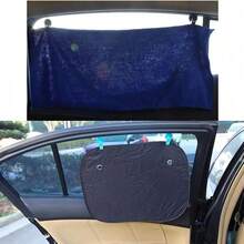 Penjepit Jendela Interior Mobil Warna Hitam dengan Perekat Hisap, Braket Plastik yang Dapat Dilepas, Cocok untuk Tirai Matahari, Handuk, Tiket, dan Lainnya - cangkir hisap - View 5