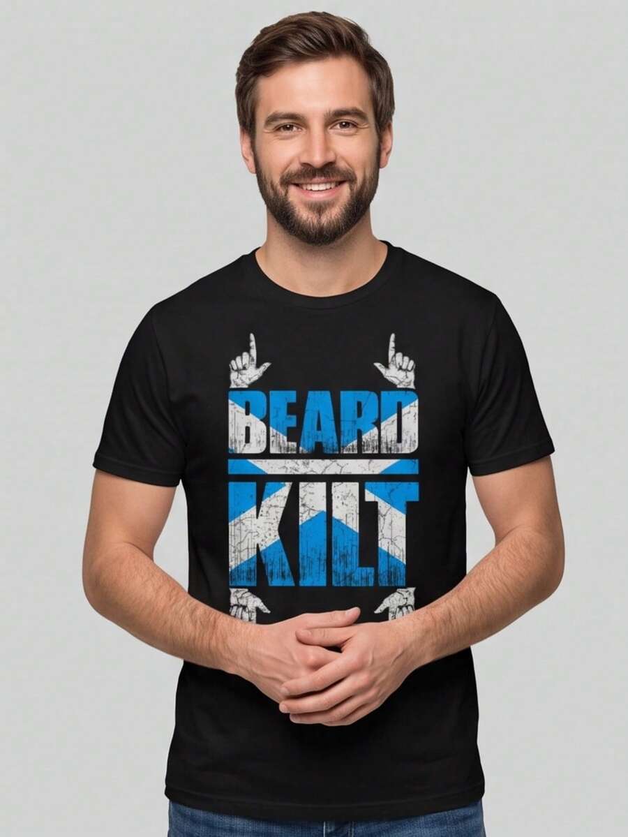 Men T-Shirts - Black - View 1