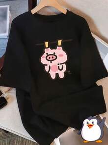 Men Outdoor Tees & Tanks - 黑色 - 查看 1