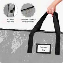 Christmas Tree Storage - Gray - View 7