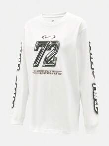 Nike Kaos Rajut Lengan Panjang Tanpa Kerah Wanita AS W NSW NK CLSC LS BF TEE SPD TIM6403-100 - Putih - View 1