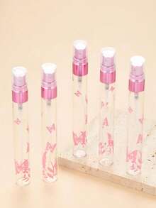 1 pieza Botella de spray de perfume de mariposa de 10ML 5 piezas - Rosa - Ver 2
