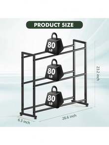 3-Tier 3D Filament Storage Rack - Heavy Duty 3d Printer Filament Rack For 30 Rolls, Metal Spool Shelf For PLA, ABS, TPU Filament Storage, Filament Holder For 3D Printing Workstation, Office, Workshop Father's Favorite Gift - View 6