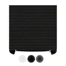 1pc Self-Adhesive Blackout Zebra Blinds, Adjustable Pleated Shade, Easy Installation And Removal, Suitable For Windows, French Doors, Kitchen, Bathroom, Room Decor, Living Room Decor, Office, Study And More - Multicolor - View 13
