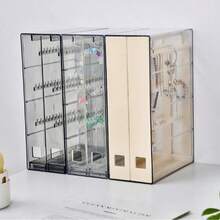 1pc Display Stand, Keychain Storage Rack, Phone Lanyard, Anime Merchandise, Small Storage Box, Badge Display Rack, High-End Exquisite Earrings, Studs, Necklace, Bracelet, Jewelry, Large Capacity Luxury Transparent Anti-Oxidation Display Rack, Jewelry Storage Box - Multicolor - View 2