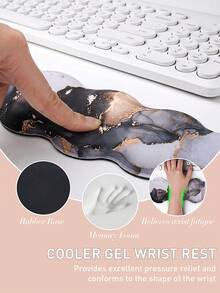3 PCS Computer Mouse Pads For Desk With Coaster Set, Non-Slip Keyboard Wrist Rest And Mouse Pad Set, Ergonomic Design - View 6