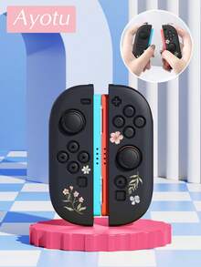 Ayotu 適用於 2025 新款 Switch2 水彩花卉圖案遊戲主機外殼與配件,適合 Switch2 7.9 吋保護殼。套裝包含保護殼、收納袋、底座外殼、主機防塵罩、遊戲卡收納盒、Joy-Con 控制器保護套,並提供多款配件可供選擇,適合返校禮物、生日禮物及遊戲愛好者 - 查看 24