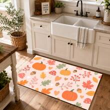 1 pieza Alfombrilla de drenaje de cocina de tierra de diatomeas con patrón de dibujos animados, alfombrilla de secado rápido y absorción rápida antideslizante para cafetera y alfombrilla de secado de platos, adecuada para encimera de cocina y decoración del hogar - Multicolor - Ver 2