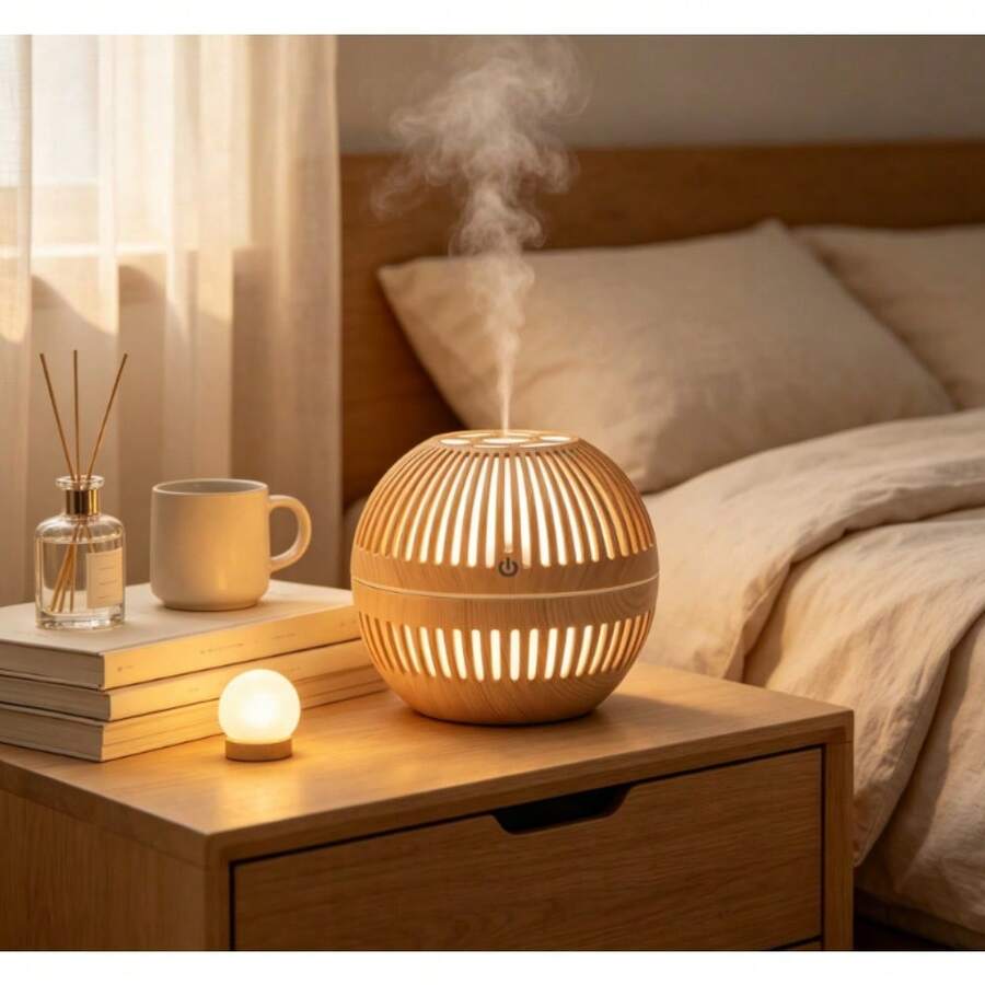 Small Charming Design Humidifier, Ultrasonic Humidifier For Office - Multicolor - View 1