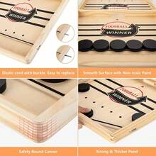 Bouncing Chess Toy 2-Player Interactive Tabletop Game Parent-Child Face-To-Face Battle Bouncing Toy - Multicolor - View 6