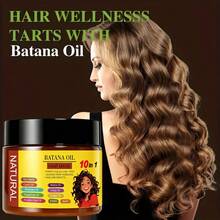 10-In-1 Batana Oil Hair Mask, Natural Nourishing Deep Conditioning Hair Repair Mask, Repairs Dry And Damaged Hair, Suitable For All Hair Types - Hair Mask - View 5