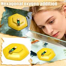 IPX7 Waterproof Floating Rechargeable Aerator Pump, Ultra Quiet Portable Oxygen Bubbler With Durable Battery, Live Bait Aerator For Minnow Bucket, Fish Tank, Outdoor Fishing And Live Bait Transportation - Yellow - View 7