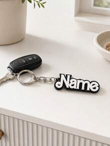 Customized Name Sports Keychain, Personalized Football, Basketball And Baseball Keychain, Unique Souvenir For Sports Enthusiasts And Fans - Style D - View 7