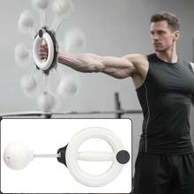 Arm Exerciser 360° Rotation Core & Full Body Workout Equipment 360° Hand-Crank - White - View 3